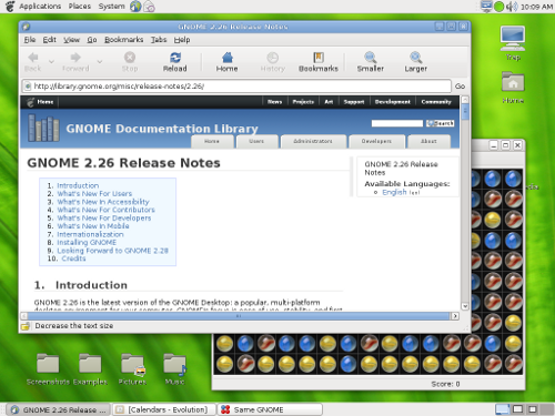 GNOME 2.26